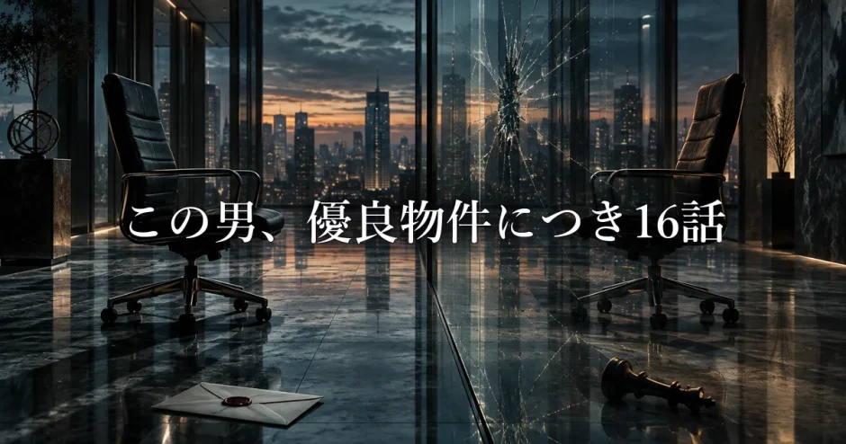 この男、優良物件につき ネタバレ16話｜恵梨香の自白と七瀬が見逃した理由