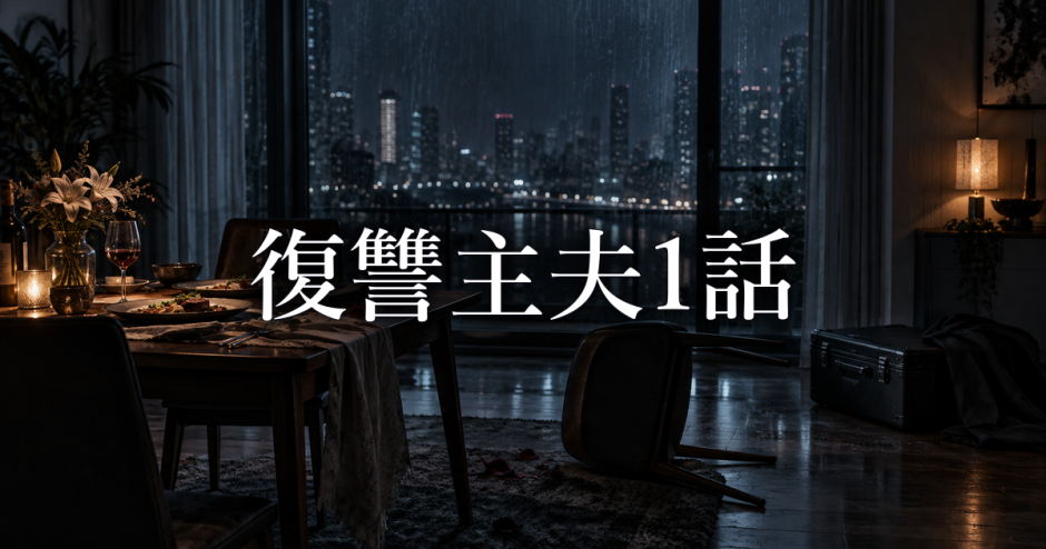 復讐主夫 ネタバレ1話｜朝霧要が殺し屋へ戻った理由を考察