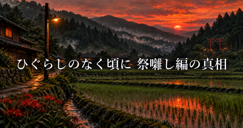 ひぐらしのなく頃に 祭囃し編の真相｜鷹野の過去と運命を破った結末のアイキャッチ