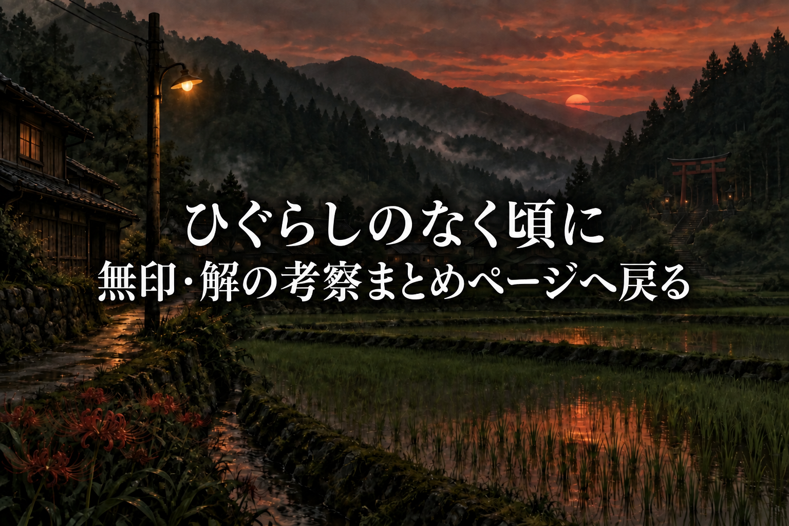 綿流し編の考察まとめへ戻る