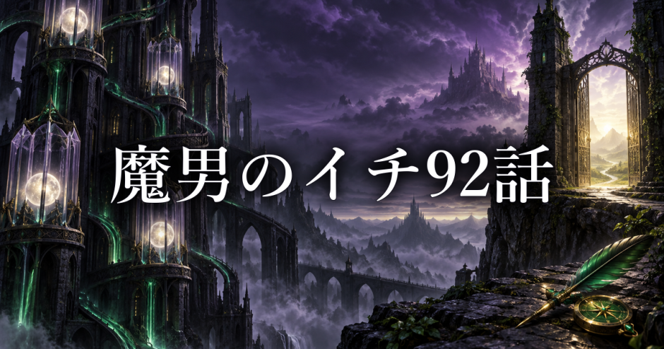 魔男のイチ ネタバレ92話|クムギが衡狩りへ向かう理由と覚悟
