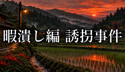 ひぐらしのなく頃に 暇潰し編の誘拐事件の目的は？園崎お魎が黒幕なのか