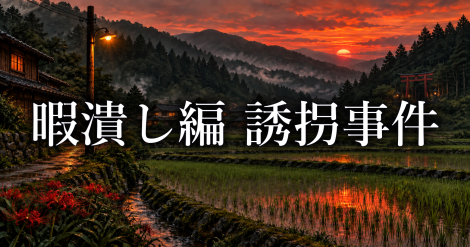 暇潰し編の誘拐事件の犯人と目的｜園崎家は黒幕だった？