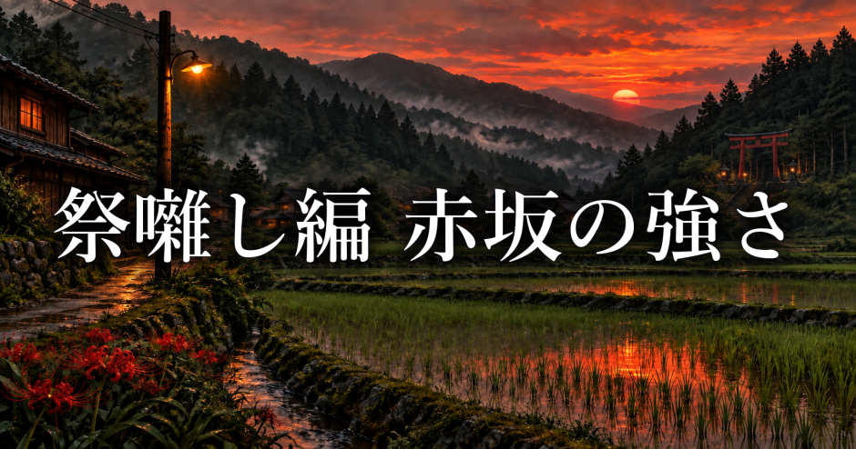 祭囃し編の赤坂はなぜ強い?山狗を圧倒した理由