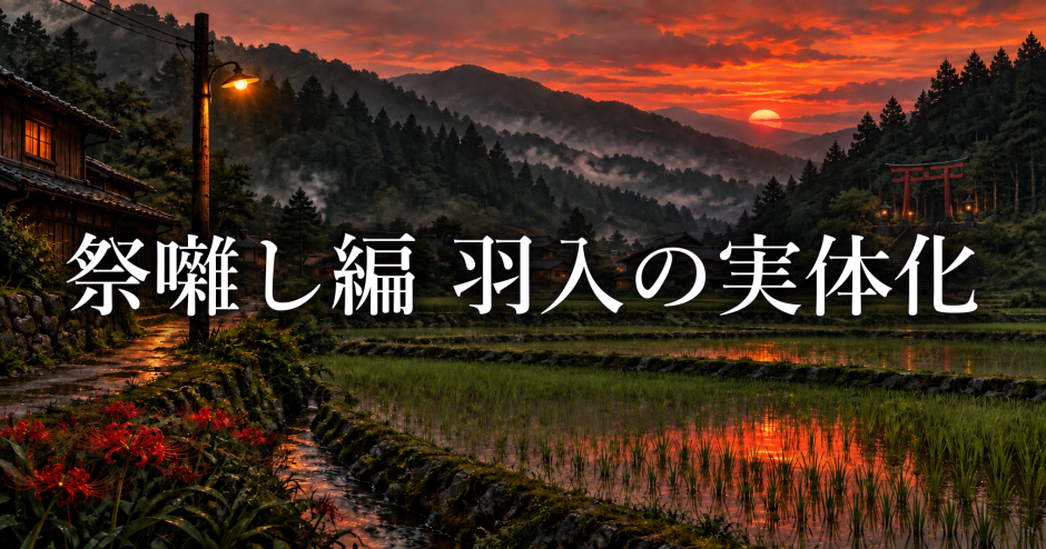 祭囃し編で羽入が実体化できた理由|奇跡とカケラの仕組み