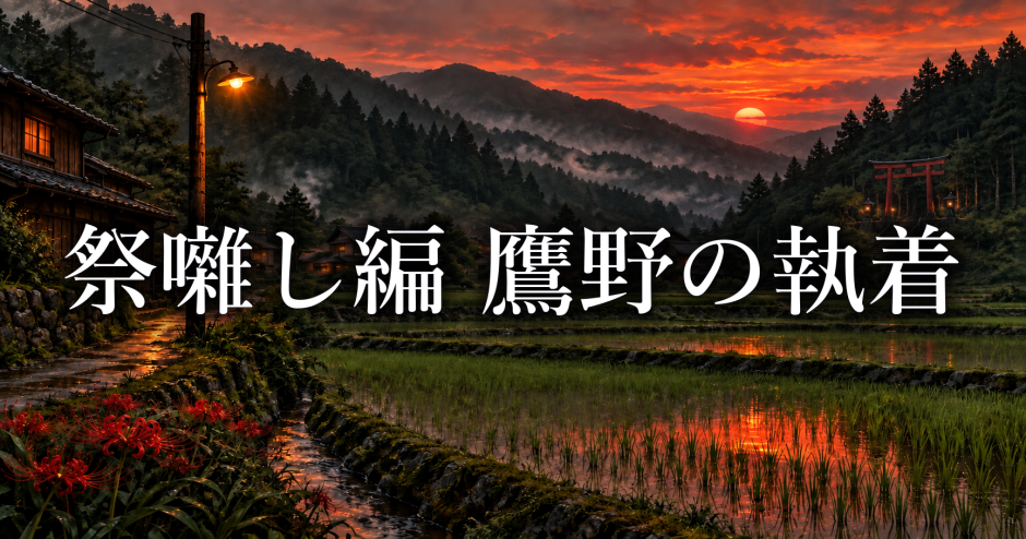 祭囃し編で鷹野はなぜ黒幕になった？過去と祖父への執着