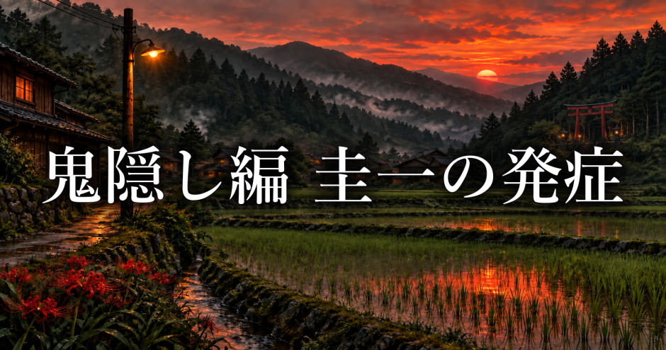 鬼隠し編で圭一はなぜ発症した？雛見沢を離れた影響