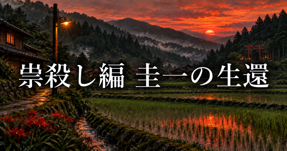 祟殺し編で圭一だけ生き残った理由|雛見沢大災害との関係