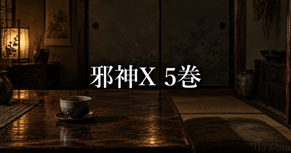 邪神X ネタバレ5巻|牛山和子の豹変と帰りたい拓の拒絶
