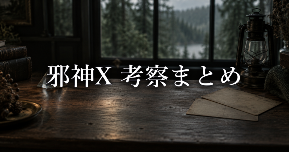邪神X 考察まとめ|牛の正体と最終回予想の記事へ