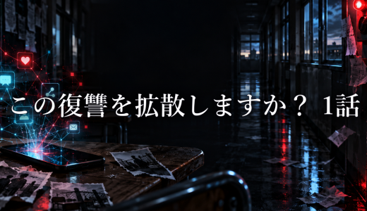 この復讐を拡散しますか？ ネタバレ1話｜フォロワーがアカネを選んだ理由