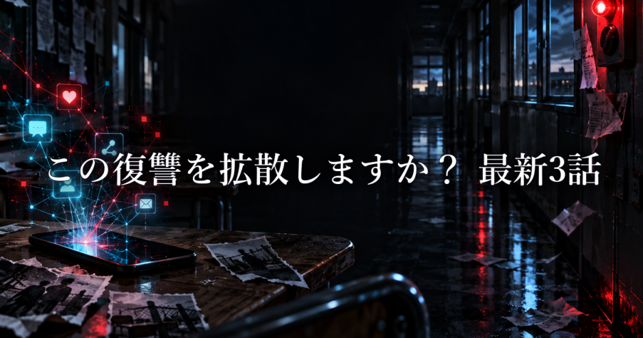 この復讐を拡散しますか? ネタバレ3話|レンジの過去と金海先生の裏切り