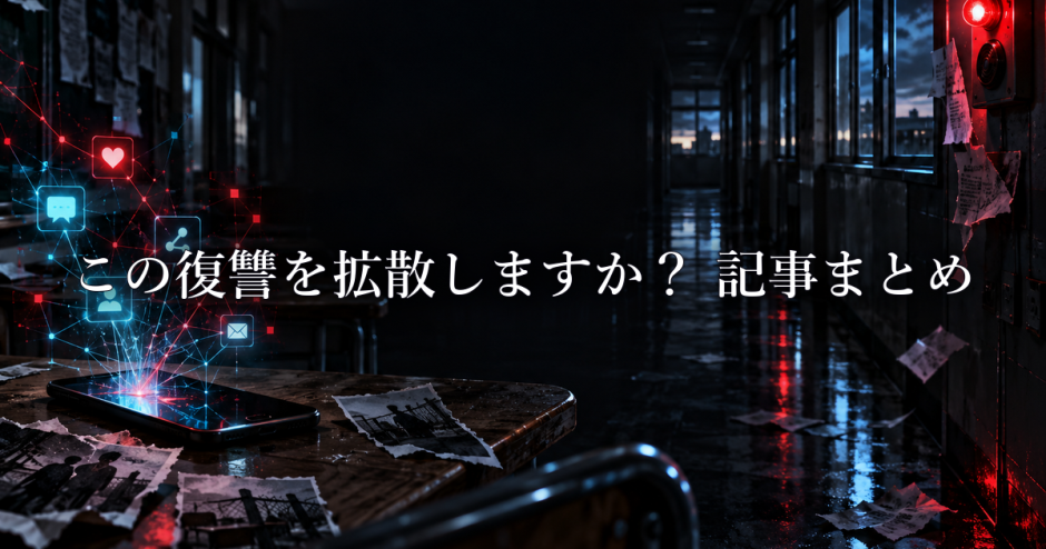 この復讐を拡散しますか?の記事まとめ|キャラクター・ネタバレ・考察