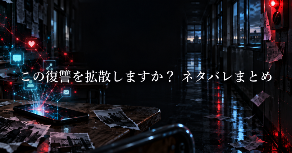 この復讐を拡散しますか？ ネタバレ最新3話まで｜各話の感想・考察まとめ