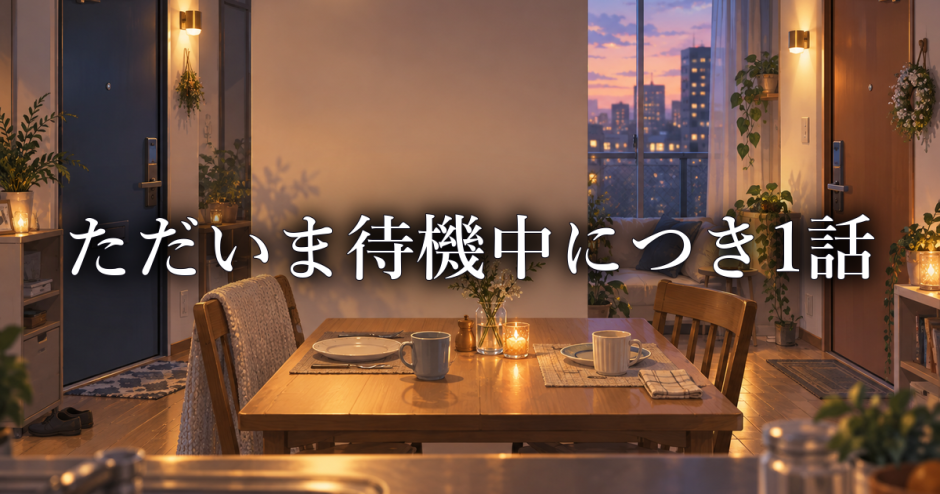 ただいま待機中につき ネタバレ1話|メイが川崎に秘密を預けた理由